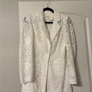 BiBi Lace Overlay Jacket